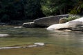 View of middle fork river detail Royalty Free Stock Photo