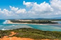 View of Middle Island from Bustard Head