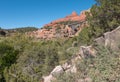 Midgley Bridge and Oak Creek Canyon near Sedona Royalty Free Stock Photo