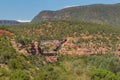 View of the Midgley Bridge over Wilson Canyon. Royalty Free Stock Photo