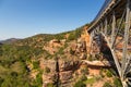 View of the Midgley Bridge over Wilson Canyon. Royalty Free Stock Photo