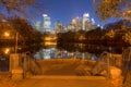 Midtown Atlanta and Piedmont Park, USA Royalty Free Stock Photo