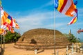 View at the Mihinda Seya stupa in Mihintale - Sri Lanka Royalty Free Stock Photo