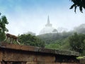 View of Mihintale Stupa in Anuradhapura, Sri Lanka Royalty Free Stock Photo