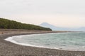 View of Miho no Matsubara beach Royalty Free Stock Photo