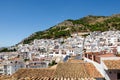 View of Mijas - typical white town in Andalusia, southern Spain, provence Malaga, Costa del Sol.