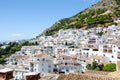 View of Mijas - typical white town in Andalusia, southern Spain, Province of Malaga, Costa del Sol
