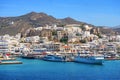 Mikonos harbor Royalty Free Stock Photo