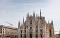 View of Milan Cathedral Duomo di Milano, Italy