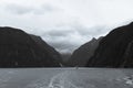 View of the Milford Sounds Royalty Free Stock Photo