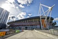 Millenium Stadium - Cardiff Royalty Free Stock Photo