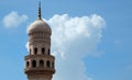 Minar or pillar dome of 400 year old Charminar,Hyderabad,India