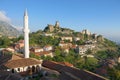 Kruja Village And Skanderbeg Castle, Albania Royalty Free Stock Photo