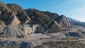 View of a mine in San Juan, Argentina Royalty Free Stock Photo