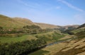 Lune Gorge Cumbria river Lune West Coast railway Royalty Free Stock Photo