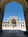 View of Mir-i-Arab Medressa from Kalon Mosque - Bukhara