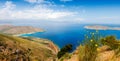 View of Mirabello Bay, Sitia, Crete Royalty Free Stock Photo