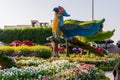 Dubai,UAE- Nov 17 2017- Miracle Garden in Dubai UAE