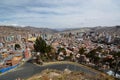 View from Mirador Killi Killi. La Paz. Bolivia
