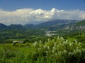 The view from Mirador Mojan de la Vibora, Spain Royalty Free Stock Photo