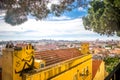 A view Lisbon from miradouro da GraÃÂ§a