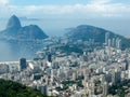 View from Mirante Dona Marta peak Royalty Free Stock Photo