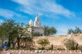 View of the Mission Xavier del Bac, Tucson, Arizona