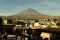 view of the Misti volcano