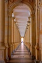 Mlynska kolonada at Karlovy Vary Royalty Free Stock Photo