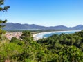 A view of Mocambique beach from Boa vista hiking path - Florianopolis, Brazil