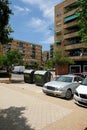 View of a modern apartments buildings in Granada Royalty Free Stock Photo