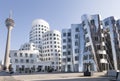 View of modern Architecture in Dusseldorf