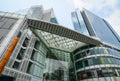 View of the modern building in Clark Quay, Singapore