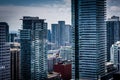 View of modern buildings in downtown Toronto, Ontario. Royalty Free Stock Photo