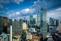 View of modern buildings in downtown Toronto, Ontario. Royalty Free Stock Photo