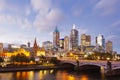 View of modern buildings in Melbourne, Australia