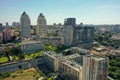 View of the modern city of Dnipro