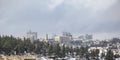 View of the modern Jerusalem