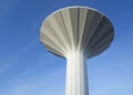 View of modern mushroom shaped water tower Svampen Royalty Free Stock Photo