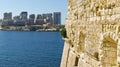 Sliema from the Fort of Valletta. Royalty Free Stock Photo