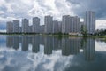 View of the modern residential development, St Petersburg Royalty Free Stock Photo