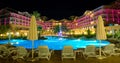 View of a modern resort in Kemer, Antalya Royalty Free Stock Photo