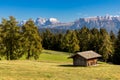 View from Moeltner Joch, South Tyrol Royalty Free Stock Photo
