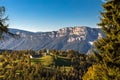 View from Moeltner Joch, South Tyrol Royalty Free Stock Photo