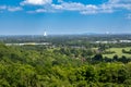 View of Moers, Germany. A lovely summer day Royalty Free Stock Photo
