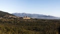 View of the Monasterio of San Lorenzo del Escorial Royalty Free Stock Photo