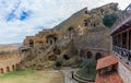 View of the monastery complex of David Gareja of Eastern Georgia Royalty Free Stock Photo