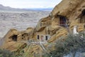 View of the monastery complex of David Gareja of Eastern Georgia Royalty Free Stock Photo