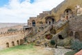 View of the monastery complex of David Gareja of Eastern Georgia Royalty Free Stock Photo