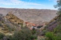 View of the monastery complex of David Gareja of Eastern Georgia Royalty Free Stock Photo